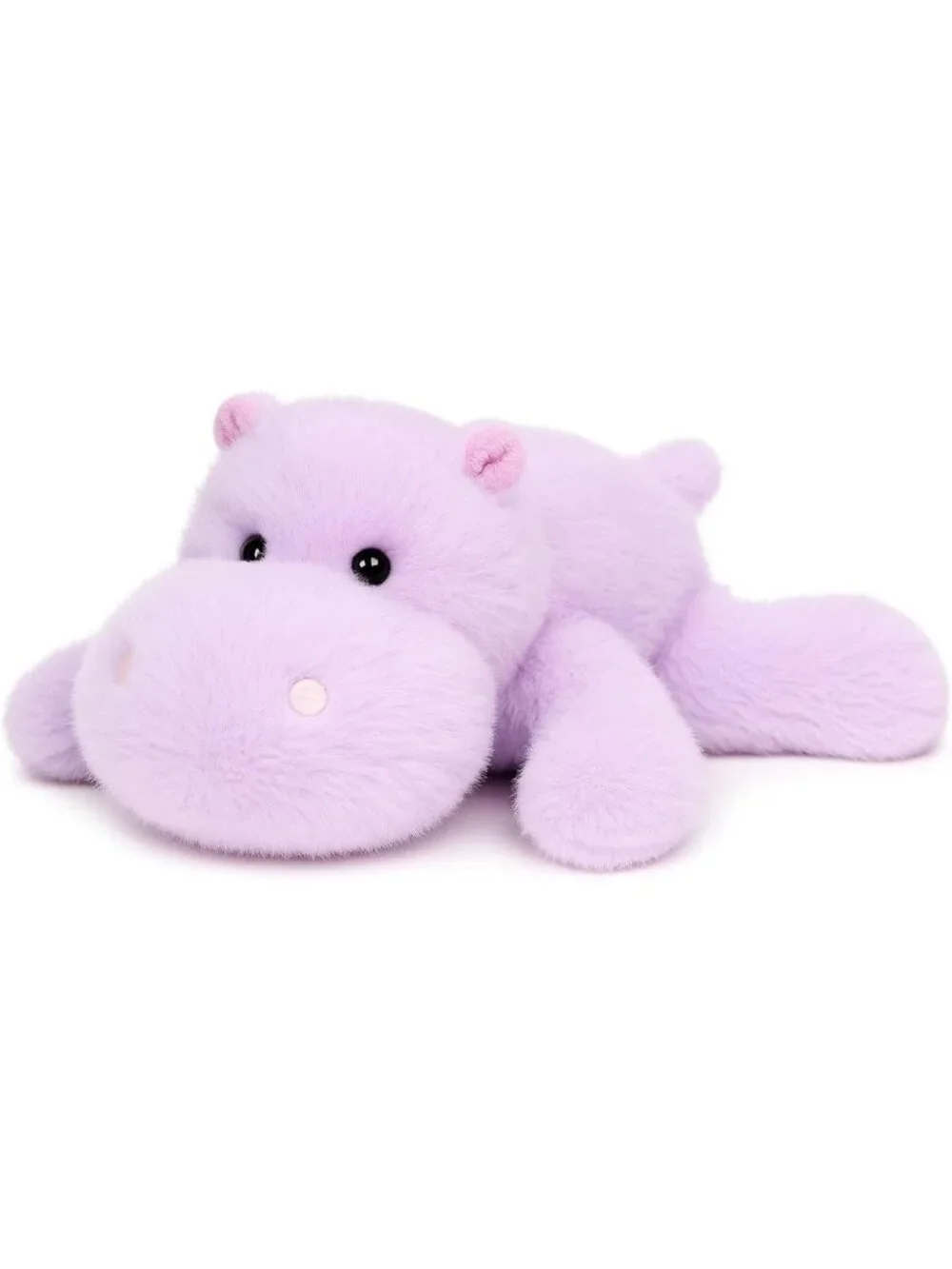 Hippo Stuffed Animal Plush Toy Cute Soft Pocket Size Gift for Kids Girls